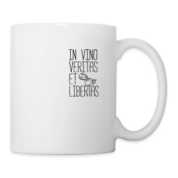 In Vino Veritas Et Libertas - Mug - white - Right