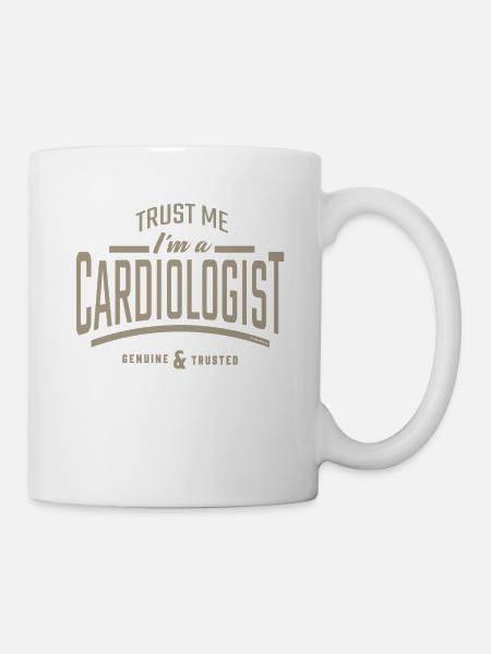 Je suis cardiologue - Mug blanc - blanc
