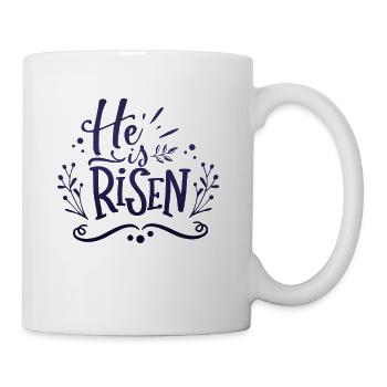 Jesus Christus Auferstehung Gott Christlich - Tasse - Weiß - Rechts