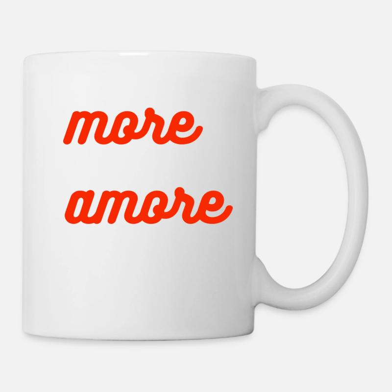 More Amore - Tasse - Weiß