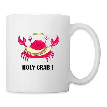 Holy Crab Funny - Mug - white - Right