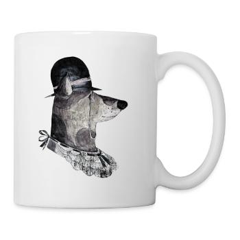 Gentleman Dog Miniature Pinscher - Mug - white - Right