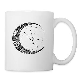 Stier Sternzeichen - Tasse - Weiß - Rechts