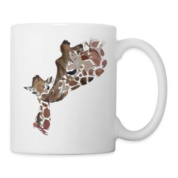 Giraffen - Tasse - Weiß - Rechts