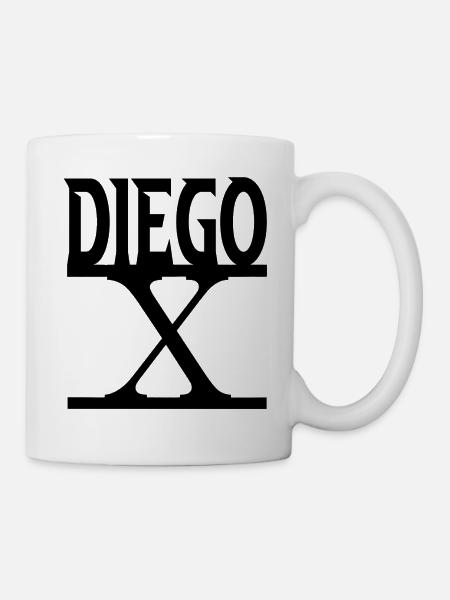 DIEGO - Tasse - Weiß