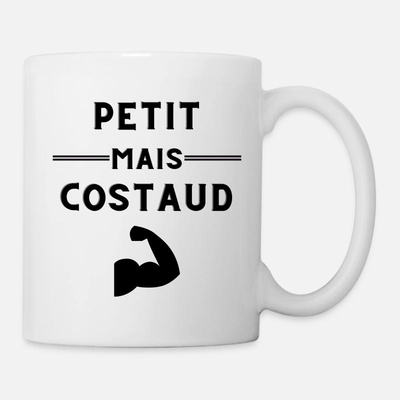 Klein aber stark - Tasse - Weiß