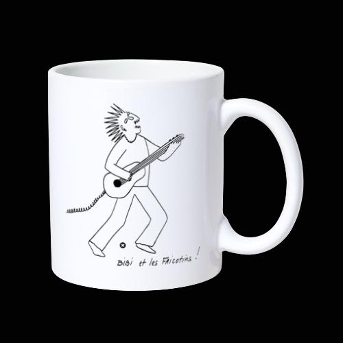 Bibi & les Fricotin's orginal monster guitarist - Mug blanc