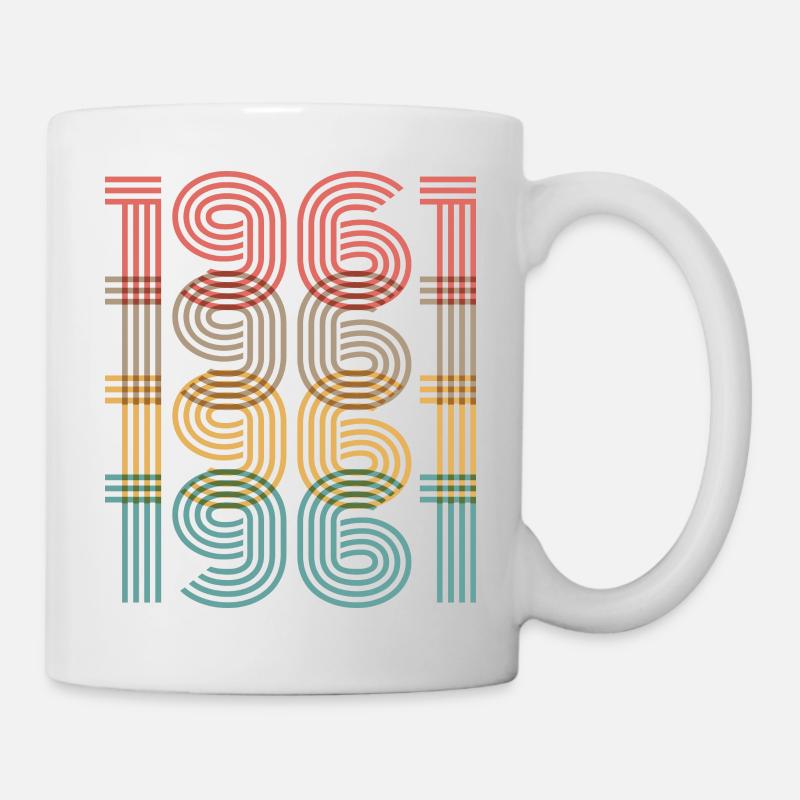 millésime 1961 - Mug blanc - blanc