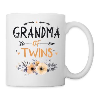 Oma der Zwillinge - Mug - white - Right