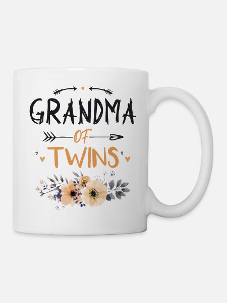 Oma der Zwillinge - Tasse - Weiß