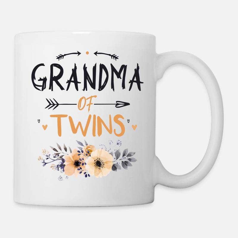 Oma der Zwillinge - Tasse - Weiß