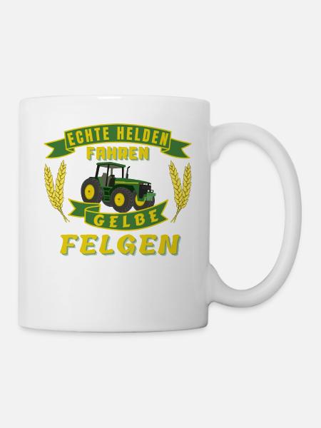 Echte Helden - Tasse - Weiß