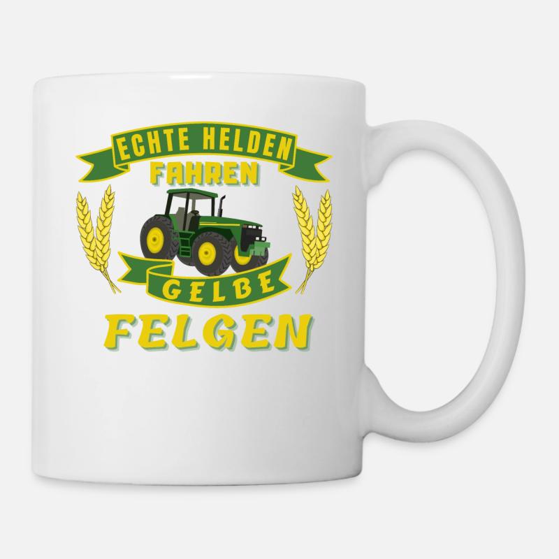 Echte Helden - Tasse - Weiß