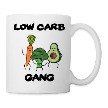 Low carb GANG - Mug - white - Right