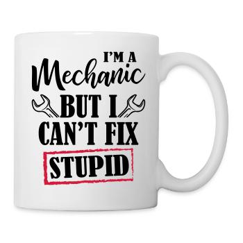 I 'm A Mechanic - Tasse - Weiß - Rechts