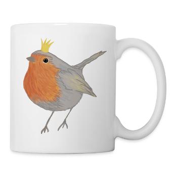 Robin princess - Mug - white - Right