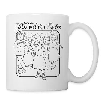 Heidi Let's Start A Mountain Cult - Tasse - Weiß - Rechts