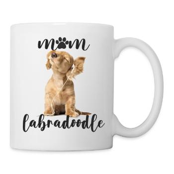 Mom labradoodle - Mug - white - Right