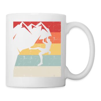 Klettern - Tasse - Weiß - Rechts