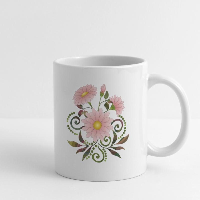 Blumen Tasse