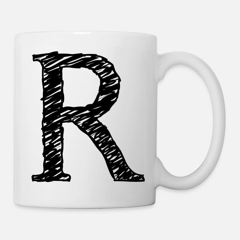 R - Mug - white