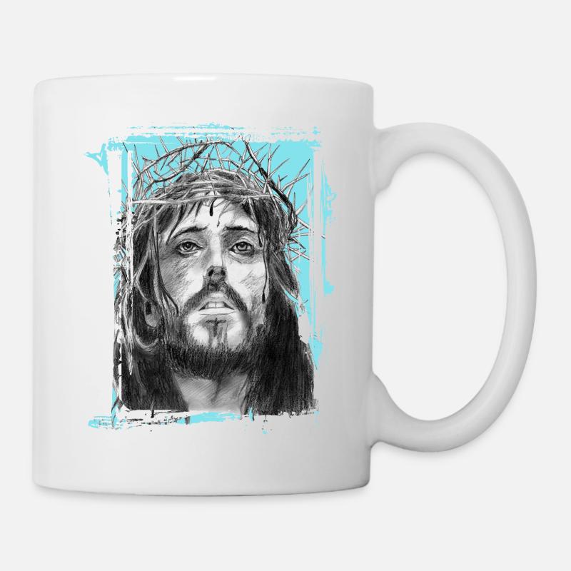 Jesus-Heilige Maria Religion - Tasse - Weiß