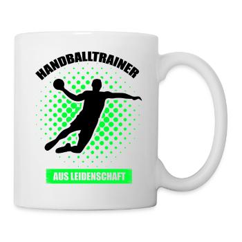 Beste Handballtrainerin der Welt - Tasse - Weiß - Rechts