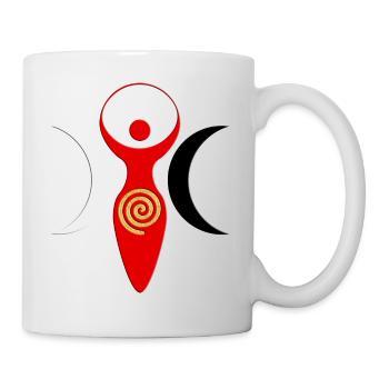Triune Wicca Goddess of Mother Earth 1 - Mug - white - Right