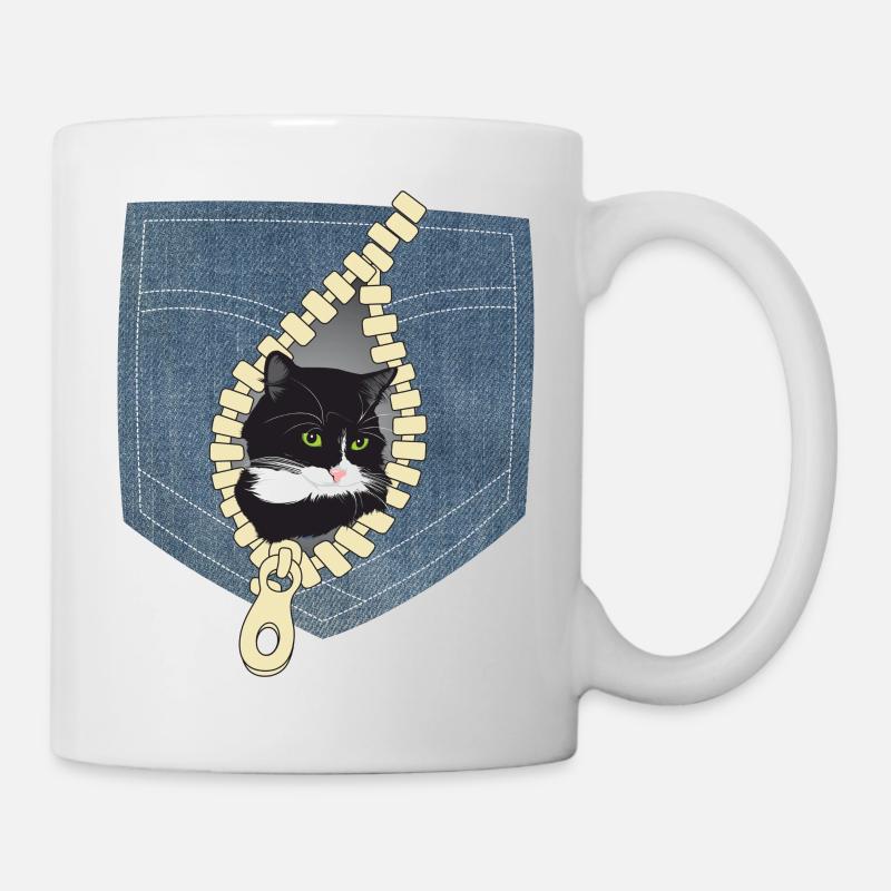 Chat Chats - Mug blanc - blanc