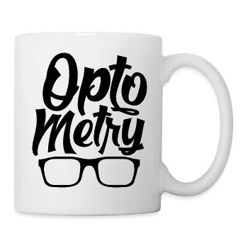 Optician Optometry Optometrist Optics Optics - Mug - white - Right