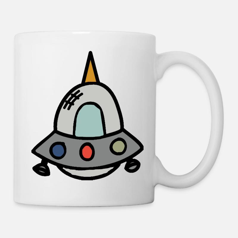 UFO - Mug blanc - blanc