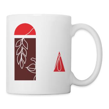 AFRO FRAU - Tasse - Weiß - Rechts