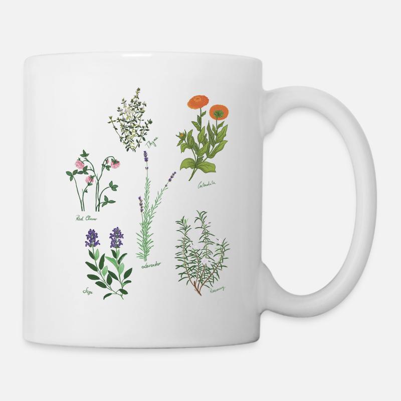 Herbarium Herborium herboriste - Mug blanc - blanc