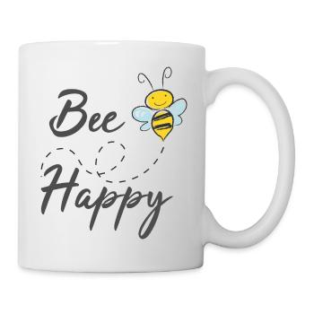 bee happy - bee - happy and happy - Mug - white - Right