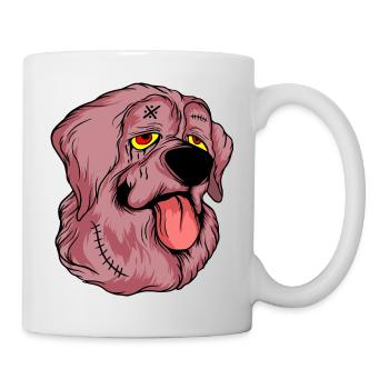 Lustige Hunde 5 - Tasse - Weiß - Rechts