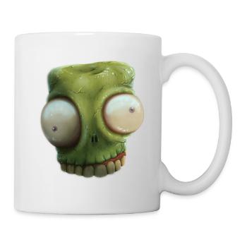 Zombie - Mug blanc - blanc - Droite