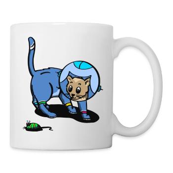 Spacefarm Colony Cat 1 - Tasse - Weiß - Rechts