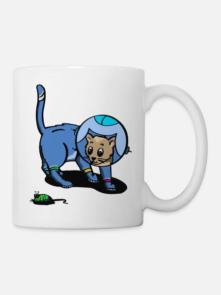 Spacefarm Colony Cat 1 - Tasse - Weiß