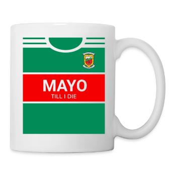Mayo GAA - Mug blanc - blanc - Droite