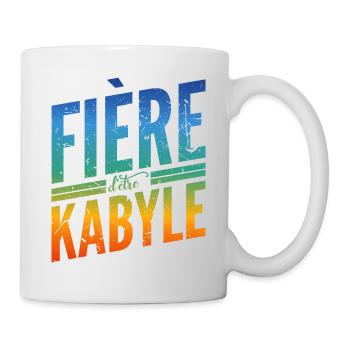 Fière d'être Kabyle - Mug blanc - blanc - Droite