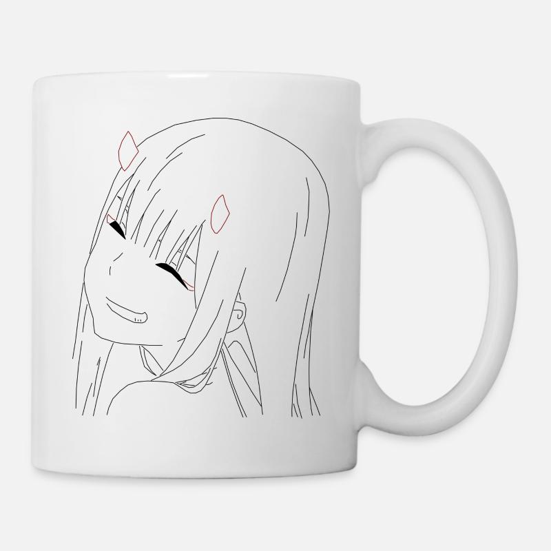 "002" - Tasse - Weiß