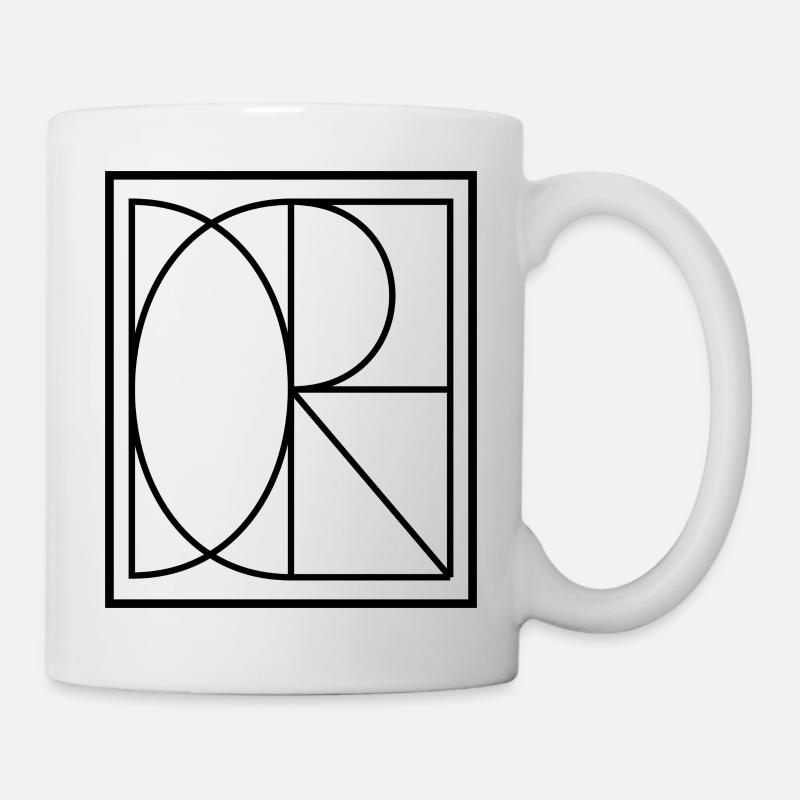 Logo de nom | Date de nom | Cédric - Mug blanc - blanc