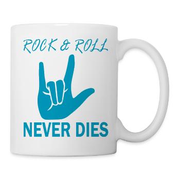 Rock Musik Rock and Roll - Mug blanc - blanc - Droite