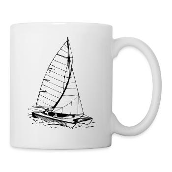 Katamaran - Tasse - Weiß - Rechts