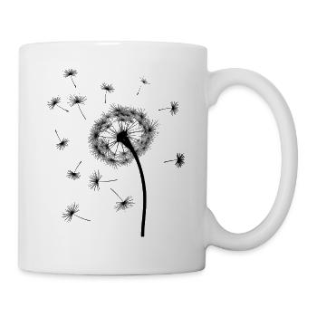 Pissenlit / Pissenlit - Mug blanc - blanc - Droite