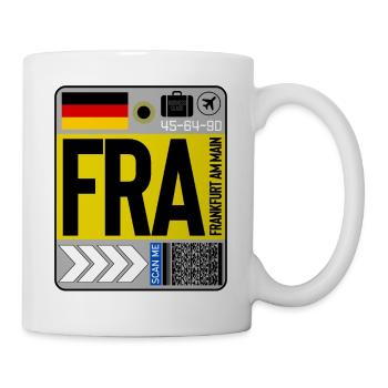 Frankfurt am Main - Tasse - Weiß - Rechts