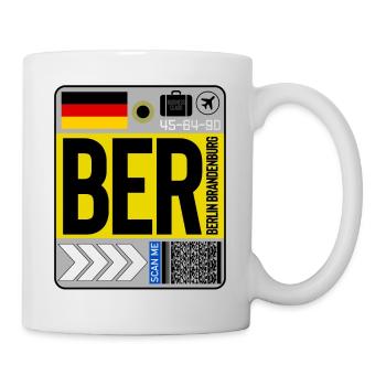 flughafen Berlin - Mug - white - Right
