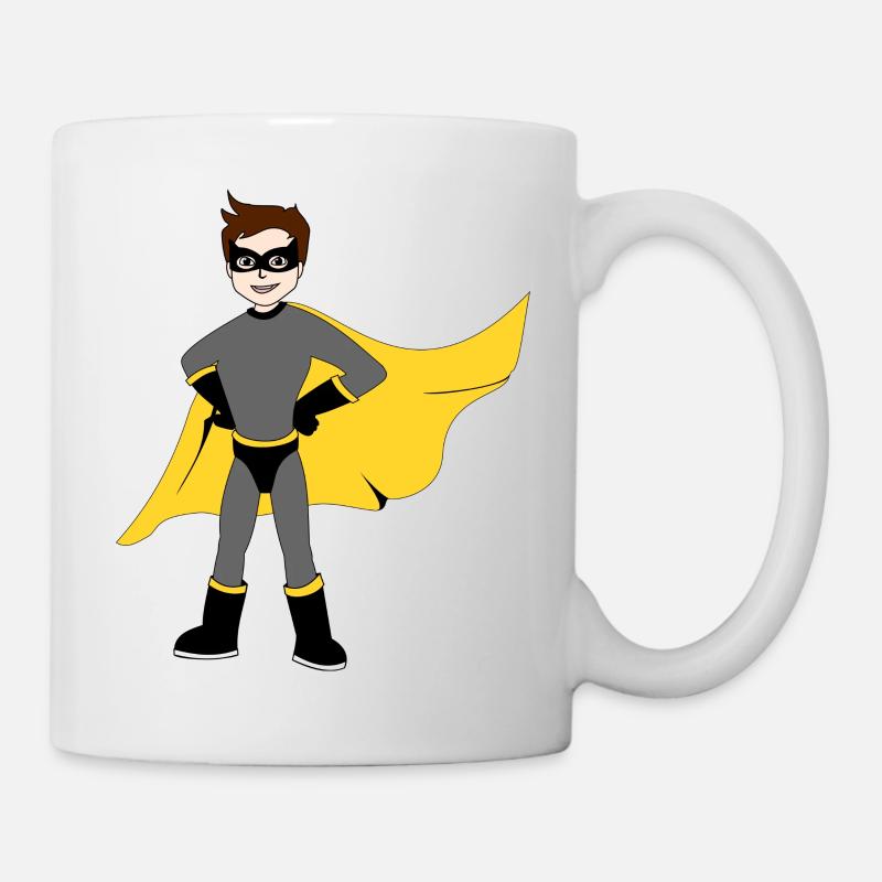 super héro - Mug blanc - blanc