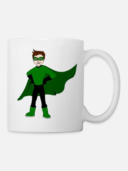 super hero child - Mug - white