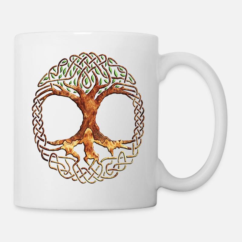 Yggdrasil World Tree World Ash Nordic - Mug - white